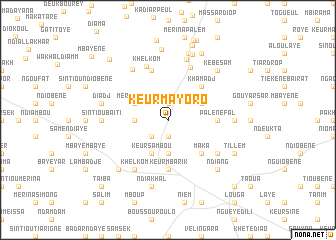map of Keur Mayoro