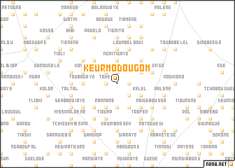 map of Keur Modou Gom