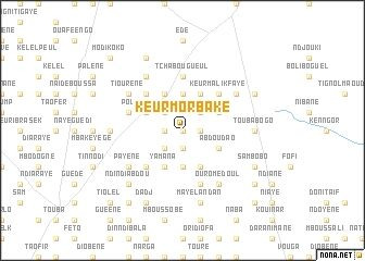 map of Keur Morbaké