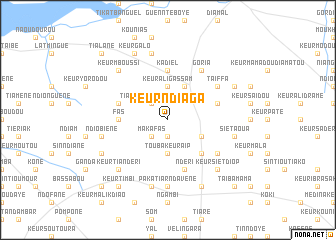 map of Keur Ndiaga