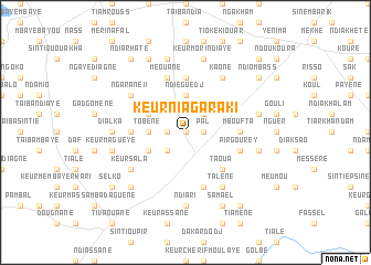 map of Keur Niagaraki