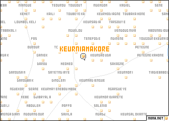 map of Keur Niamakore