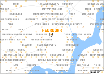 map of Keur Ouar