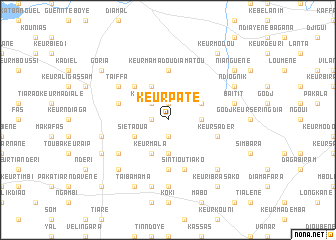 map of Keur Paté