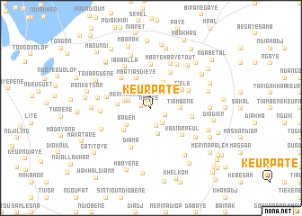 map of Keur Paté