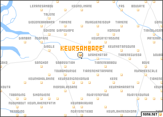 map of Keur Sambaré