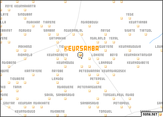 map of Keur Samba