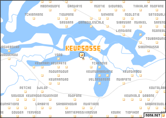map of Keur Sossé