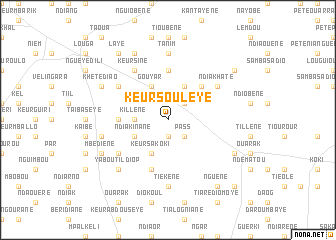 map of Keur Soulèye