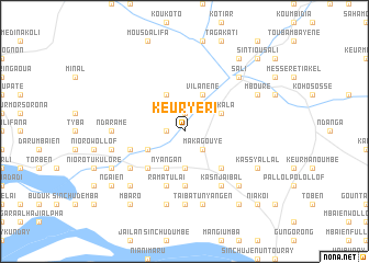 map of Keur Yéri