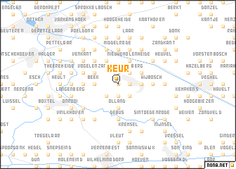 map of Keur