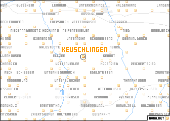 map of Keuschlingen