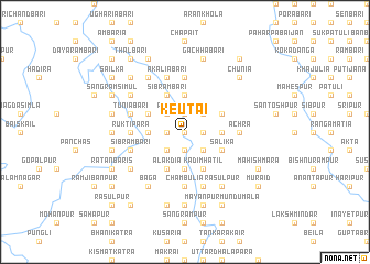 map of Keutāi