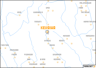 map of Kevaiwa