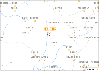 map of Kévèna