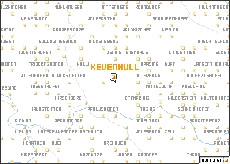 map of Kevenhüll