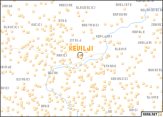 map of Kevilji