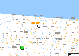 map of Kevīshāh