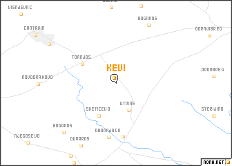 map of Kevi