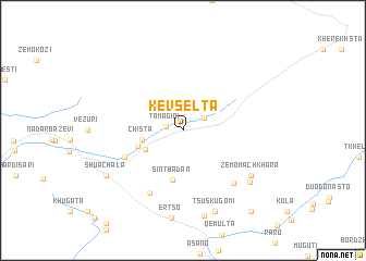 map of Kʼevselʼta