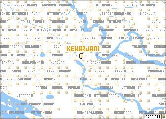 map of Kewarjāni