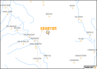 map of Kewayon