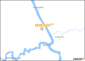 map of Keweigek