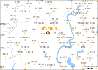 map of Keyehun