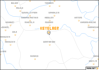 map of Keyelaer