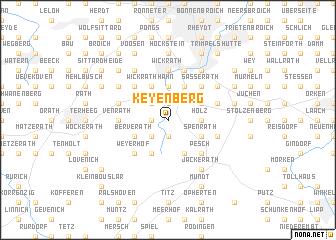 map of Keyenberg