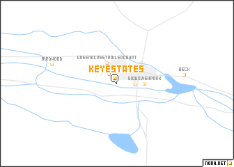 map of Key Estates