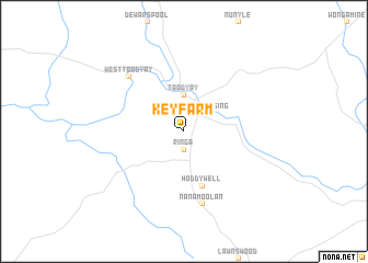 map of Key Farm