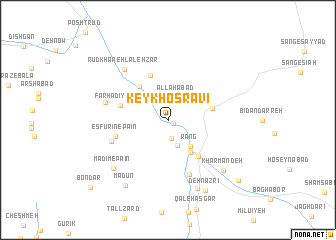 map of Keykhosravī