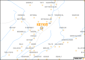 map of Keykin