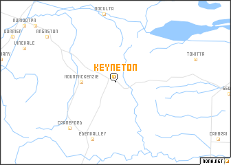 map of Keyneton