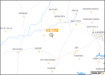 map of Keyno