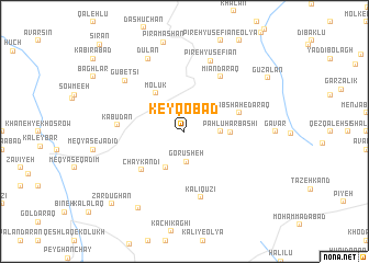 map of Keyqobād