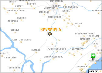 map of Keys Field