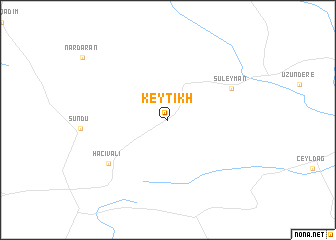 map of Keytikh