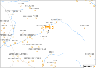 map of Keyūp