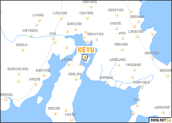 map of Keyu