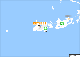 map of Key West