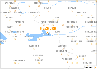 map of Kezadra