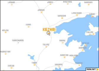 map of Kezhai