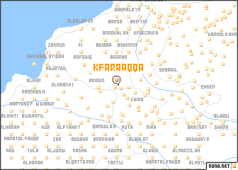 map of Kfar Aaqqa