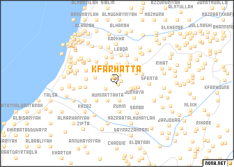 map of Kfar Hatta