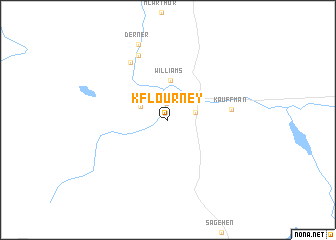 map of K Flourney