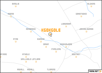 map of Kgokgole