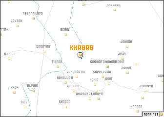 map of Khabab