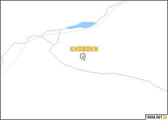 map of Khabakh